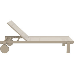 CASABLANCA ΞΑΠΛΩΣΤΡΑ TAUPE/TAUPE ΑΛΟΥΜ-ΠΟΛ/ΝΙΟΥ