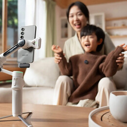 Insta360 mic air (1 Transmitter, 1 Reciever) - 10h Battery, 300m Wireless Range, Built-in Noise Redu