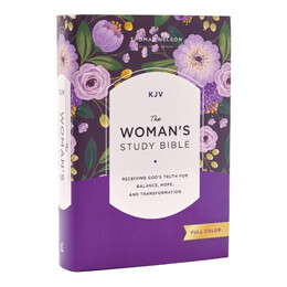 Kjv, the Woman's Study Bible, Hardcover, red Letter, Full-Color Edition, Comfort Print