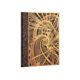 Chanin Spiral (New York Deco) Ultra Lined Hardcover Journal