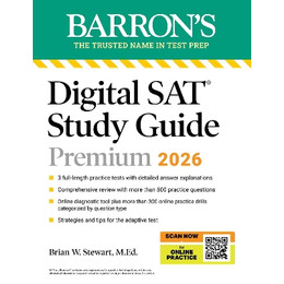 Barrons Digital sat Study Guide Premium 2026 (+ Online Practice)