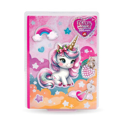 As Diary With Lock - 300 Pages (Random) (1027-64164)