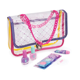 As Happi Hobbi: Beauty set in Handbag - Purple bag (1081-60004)