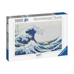 Ravensburger Puzzle: the Great Wave of Kanagawa by Hokusai (1000 Pcs) (12000107)