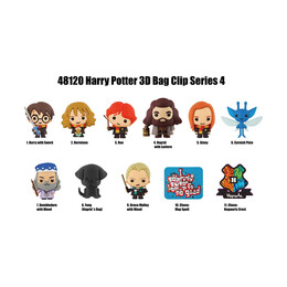 Monogram: Harry Potter (Blind Bag/random) 3d Foam bag Clips Figures