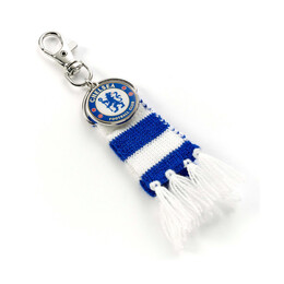 Carat Shop Chelsea fc - Blue Stripe Scarf and Logo Backpack Hanger (Cfcbh002)