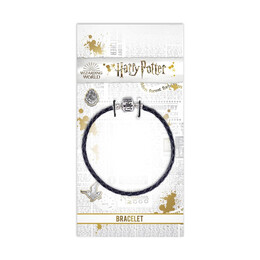 Carat Shop Harry Potter - Leather Charm Bracelet 18cm Black (Hp0029-18)