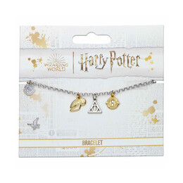 Carat Shop Harry Potter - Charm Bracelet With Three Charms (Hpcb0466)