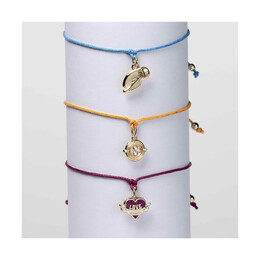 Carat Shop Harry Potter - Golden Snitch Friendship Bracelet set Multi (Hpfb0449)