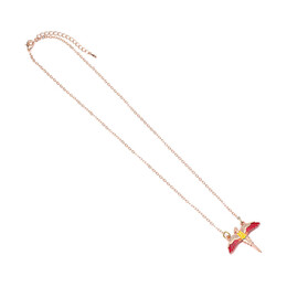 Carat Shop Harry Potter - Rose Gold Plated Fawkes Necklace (Wn000113)