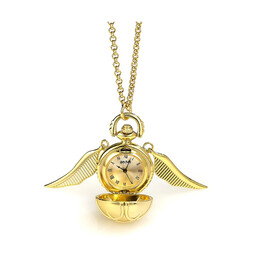 Carat Shop Harry Potter - Golden Snitch Watch Necklace (Wntp004)