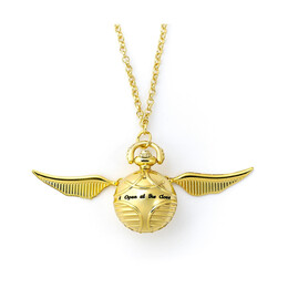 Carat Shop Harry Potter - Golden Snitch Watch Necklace (Wntp004)