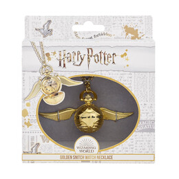 Carat Shop Harry Potter - Golden Snitch Watch Necklace (Wntp004)