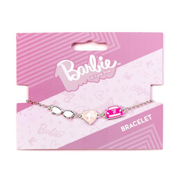 Carat Shop Barbie - Charm Bracelet With Three Enamelled Classic Charms - Silhouette, Glasses & Corvette (Bmcb0008)