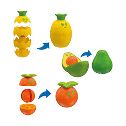 As Baby Clementoni: Think and Play - Fruit Puzzle (Recycled Plastic) (1000-17512)