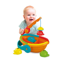 As Baby Clementoni: Think and Play - Colour Fishing set (Recycled Plastic) (1000-17513)