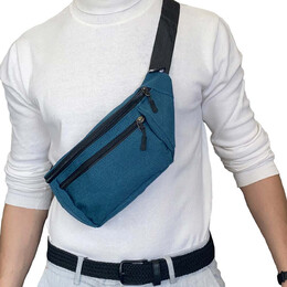 Τσαντάκι μέσης BENZI Πετρόλ BZ5546