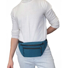 Τσαντάκι μέσης BENZI Πετρόλ BZ5546