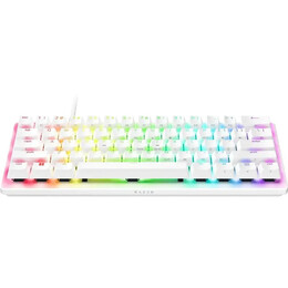 Razer Huntsman v3 pro Mini White Analog -  60% Optical Gaming Keyboard - Rapid Trigger - us Layout