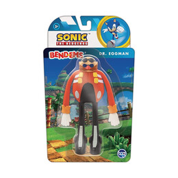 Giochi Preziosi Bend-Ems: Sonic the Hedgehog - Dr.eggman Figure (Beh00000)