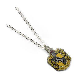 Carat Shop Harry Potter - Hufflepuff Crest Slider Necklace (Wnx0024)