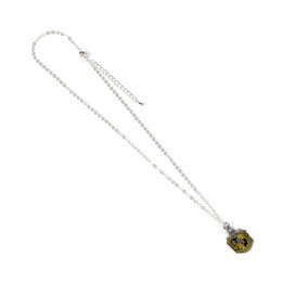 Carat Shop Harry Potter - Hufflepuff Crest Slider Necklace (Wnx0024)