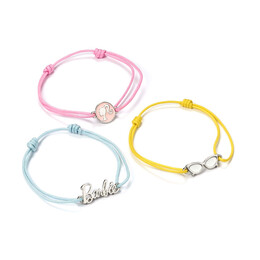 Carat Shop Barbie - set of Three Friendship Bracelets (Bmfb0010)