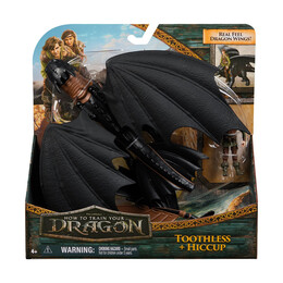 Spin Master how to Train Your Dragon: Dragons & Vikings - Toothless & Hiccup Action Figures (20151277)