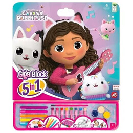 Σετ Ζωγραφικης Giga Block 5 in 1 Gabbys Dollhouse