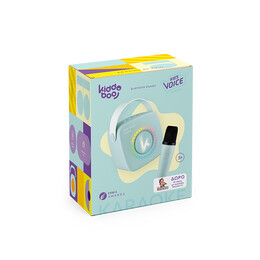 Kiddoboo mini Karaoke Speaker & Mic Blue + NikoletaTV