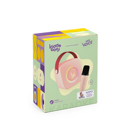 Kiddoboo mini Karaoke Speaker & Mic Pink + NikoletaTV