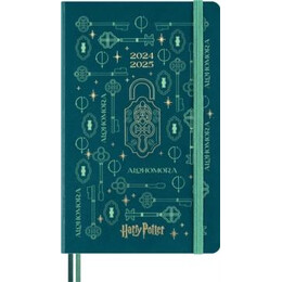 Moleskine Ltd. ed. Harry Potter 2025 18-Month Weekly Large Hardcover Notebook: Alohomora