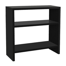 Τραπεζάκι Βοηθητικό Silvanus Megapap Χρώμα Μαύρο 51x17,5x49εκ.