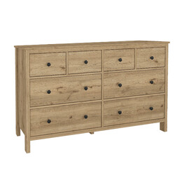 Συρταριέρα - Μπουφές Sabina Megapap Χρώμα Sepet oak 160x50x96εκ.