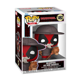 Funko Pop! Plus: Deadpool - Deadpool as don Quixote #1492 Bobble-Head Vinyl Figure