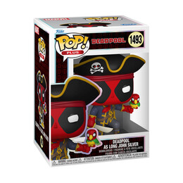 Funko Pop! Plus: Deadpool - Deadpool as Long John Silver #1493 Bobble-Head Vinyl Figure
