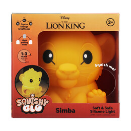 Paladone: Disney Lion King - Simba Squishyglo Silicone Light Rechargeable (Pp14463lk)