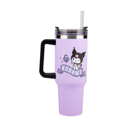 Paladone: Kuromi - Multiway Travel cup and Straw (900ml) (Pp14604kur)