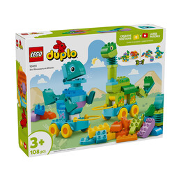 Lego® Duplo® Town: 3in1 Dinosaurs on Wheels (10451)