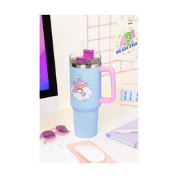 Paladone: Care Bears- 1200ml Insulated cup and Straw (Pp14607cb)