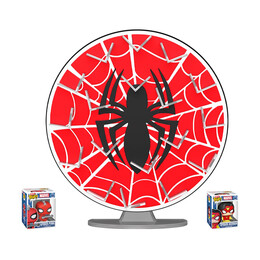 Funko Bitty Pop! Display: Marvel - Spider-man (Web) Vinyl Figures