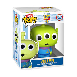 Funko Bitty Pop! Arcade: toy Story - Alien (Glows in the Dark) Display Case & Vinyl Figure