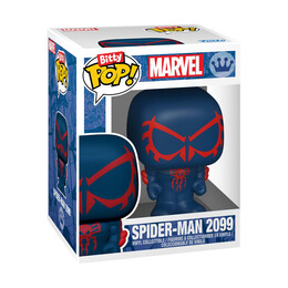 Funko Bitty Pop! 4-Pack: Spider-man - Miles Morales, Ghost-Spider, Spider-man 2099, Spider-man Stealth Suit Vinyl Figures