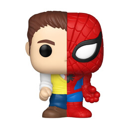 Funko Bitty Pop! 4-Pack: Spider-man - Peter Parker - Spider-Man, Superior Spider-Man, Spider-Man, Peter Parker Vinyl Figures