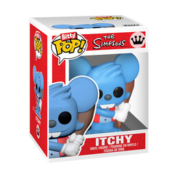 Funko Bitty Pop! 4-Pack: the Simpsons - Itchy, Marge Simpson, moe Szyslak, Chief Wiggum Vinyl Figures