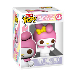 Funko Bitty Pop! 4-Pack: Hello Kitty and Friends - my Melody, Pochacco, Badtz-Maru, Hello Kitty Vinyl Figures