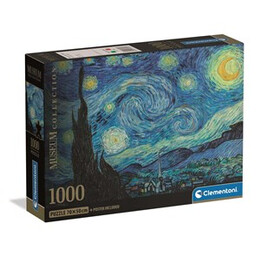 Παζλ 1000 Museum van Gogh Έναστρη Νυχτα - Compact box