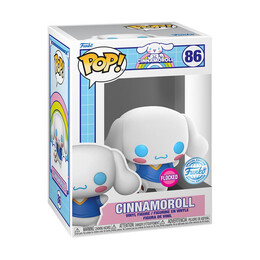 Funko Pop! Sanrio: Cinnamoroll - Cinnamoroll With Soccer Ball (Flocked) (Special Edition) #86 Vinyl Figure