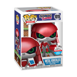 Funko Pop! Games: Sonic the Hedgehog - Metal Knuckles (Convention Special Edition) #1015 Vinyl Figure