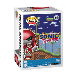 Funko Pop! Games: Sonic the Hedgehog - Metal Knuckles (Convention Special Edition) #1015 Vinyl Figure
